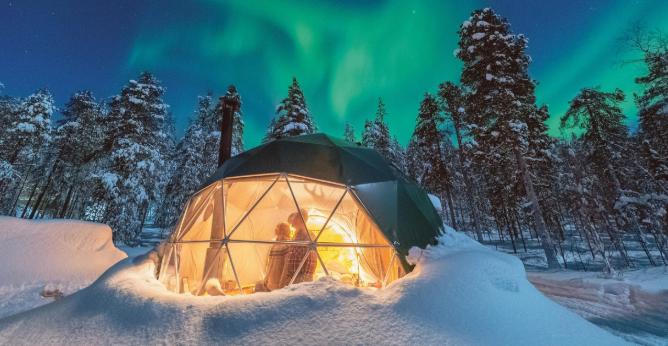 Northern Lights in Finland